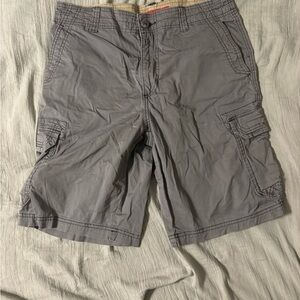 UNIONBAY Men's Charcoal Cargo Shorts